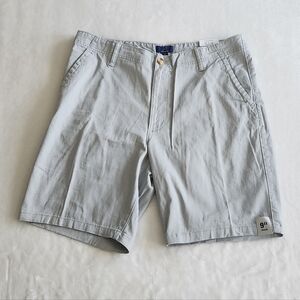 🩳 George Men’s Light Gray Shorts – Size 34, NWT, 9” Inseam, Classic Fit